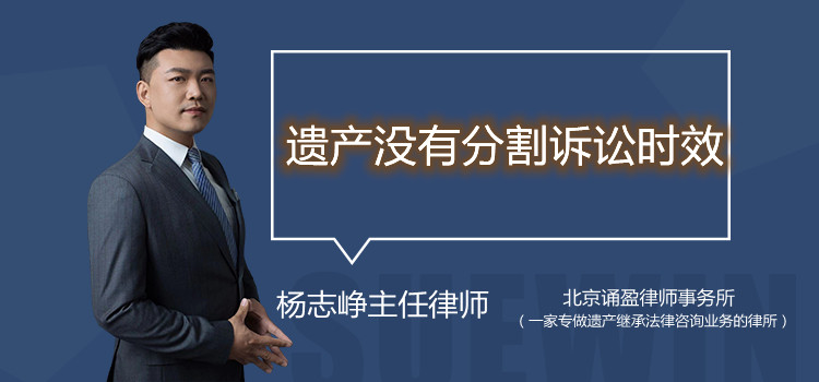 遺產(chǎn)沒(méi)有分割訴訟時(shí)效