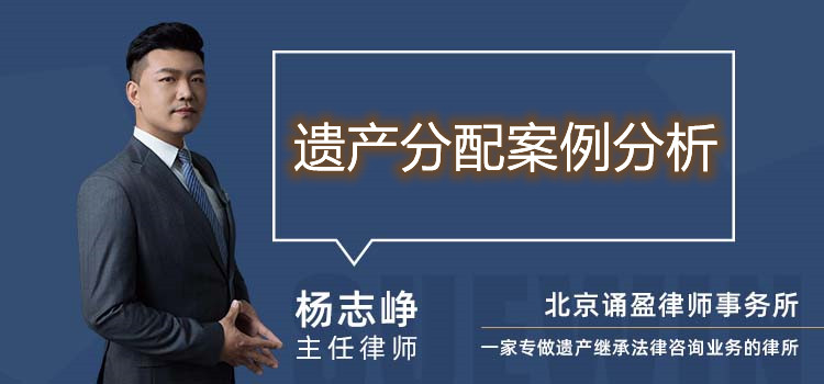 遺產(chǎn)分配案例分析