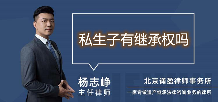 私生子有繼承權(quán)嗎