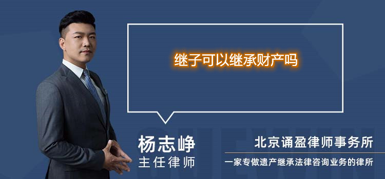 繼子可以繼承財(cái)產(chǎn)嗎