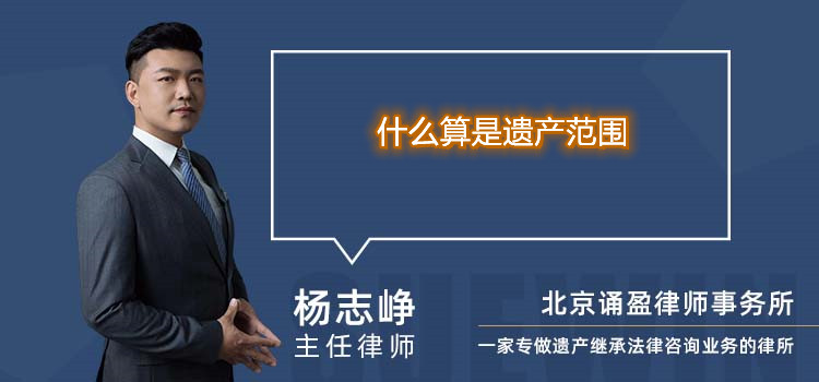 什么算是遺產(chǎn)范圍