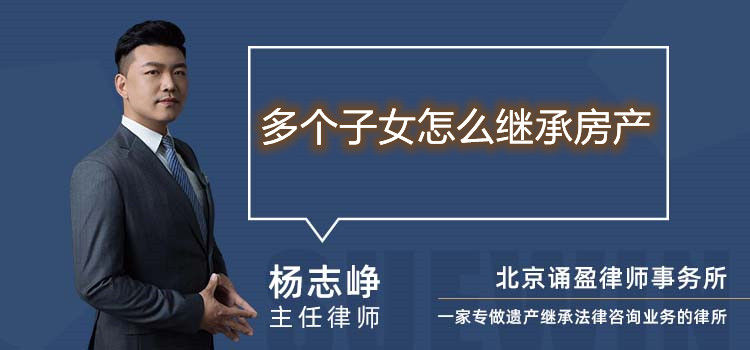 多個(gè)子女怎么繼承房產(chǎn)